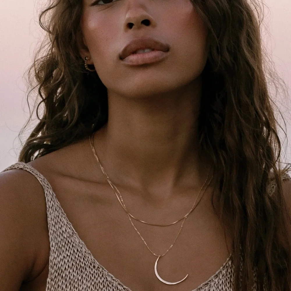 James Michelle Luna Moon Necklace - Picture 2 of 4